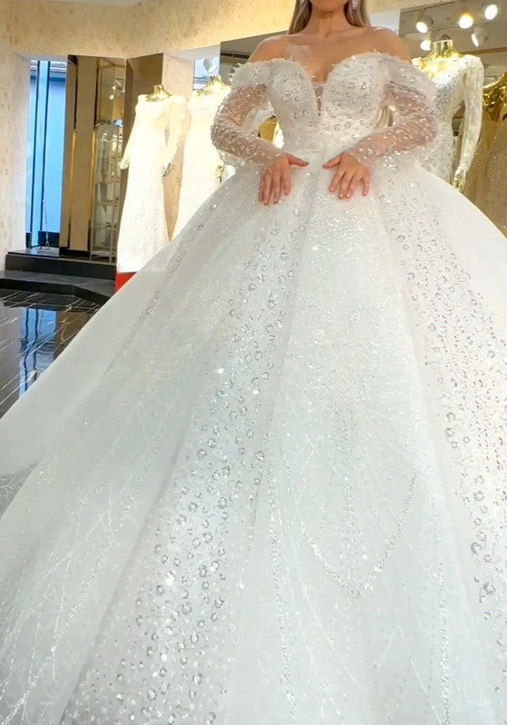 Magnifique Robe de Mariée Princesse Jamais Porté
