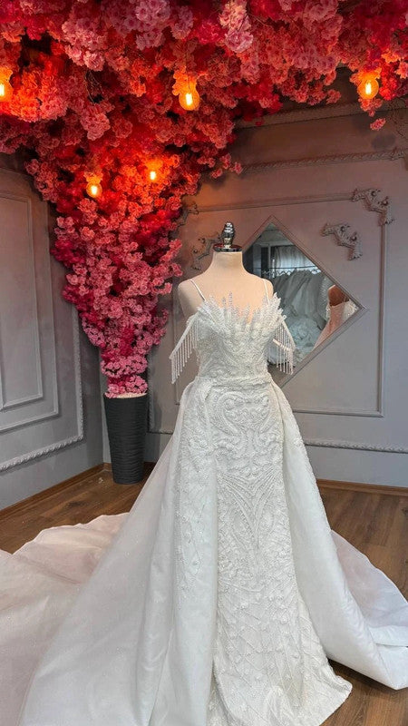 Magnifique Robe de Mariée Sirène Jamais Portée