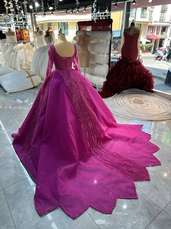 Magnifique Robe de Mariée Princesse Rose Jamais Portée