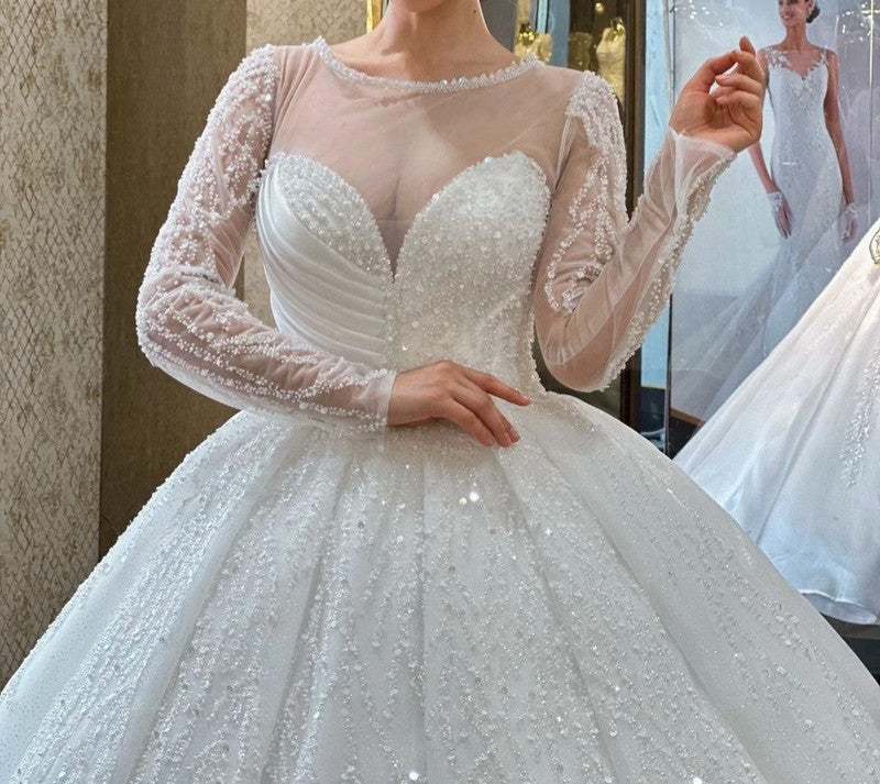 Magnifique Robe de Mariée Princesse Luxury