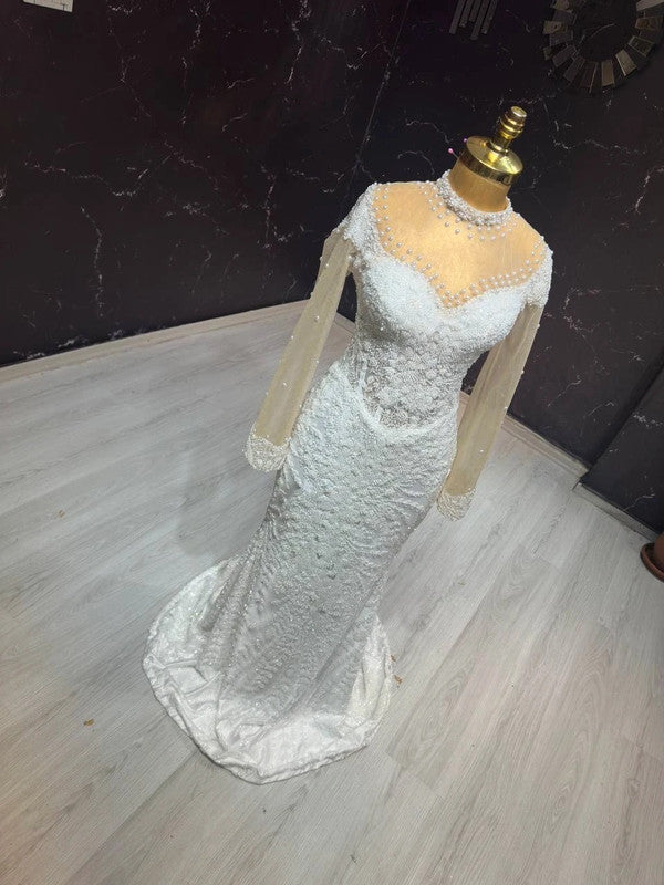 Magnifique Robe de Mariée Sirène