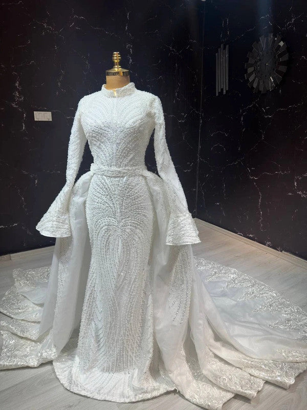 Magnifique Robe de Mariée Sirène