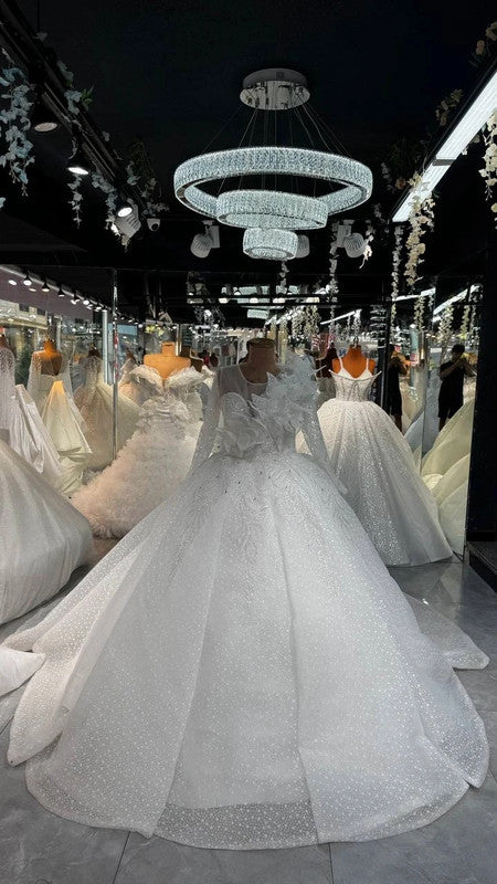 Magnifique Robe de Mariée Princesse Luxury