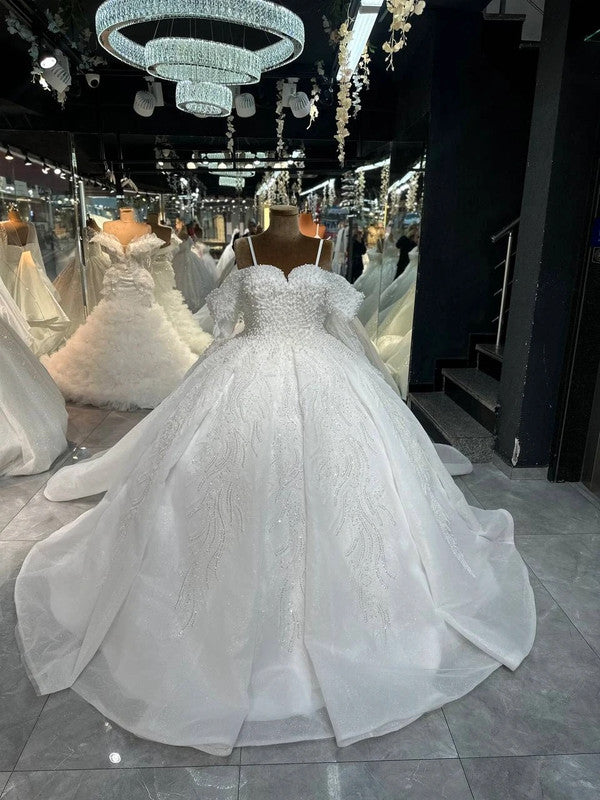 Magnifique Robe de Mariée Princesse Luxury