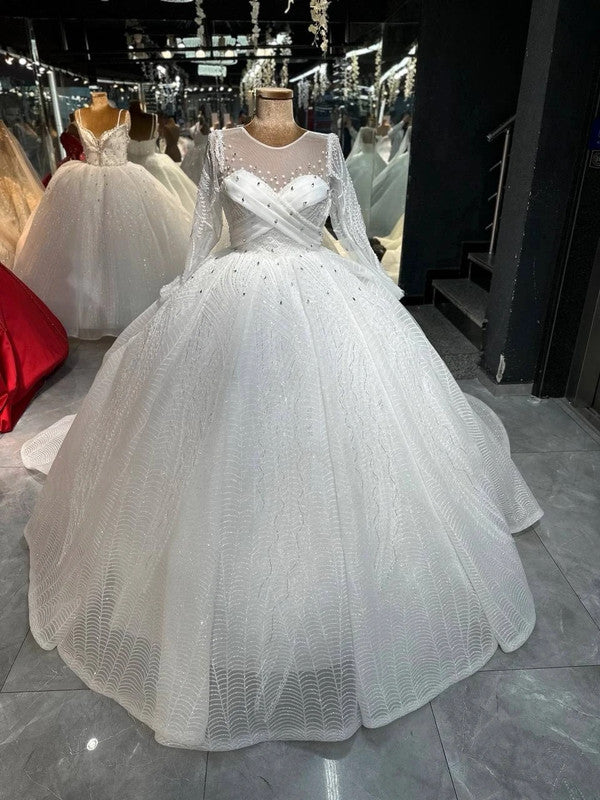 Magnifique Robe de Mariée Princesse Luxury