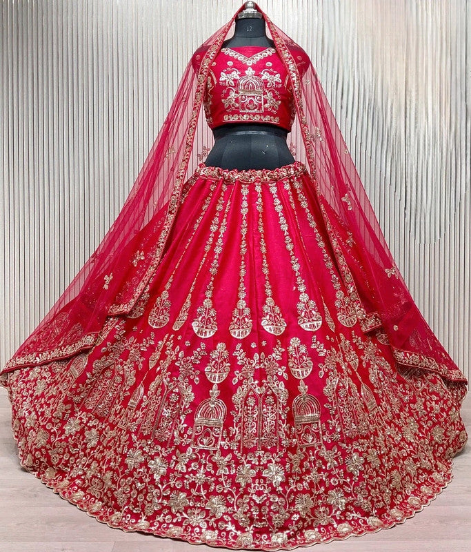 Magnifique Lehenga Luxury Rouge