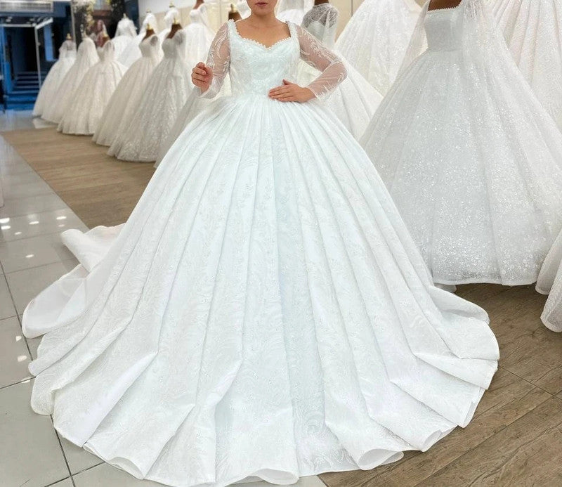 Magnifique Robe de Mariée Princesse Luxury