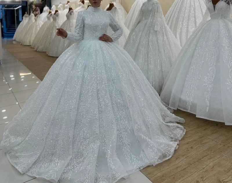 Magnifique Robe de Mariée Princesse Luxury