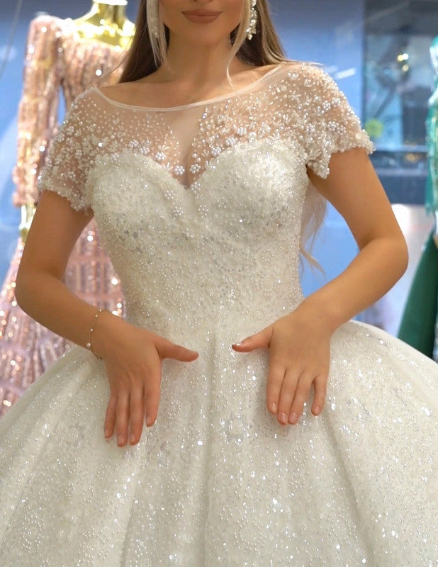 Magnifique Robe de Mariée Princesse Luxury