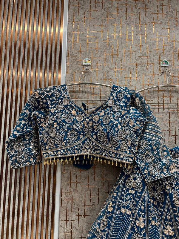 Magnifique Lehenga Bleu Luxury