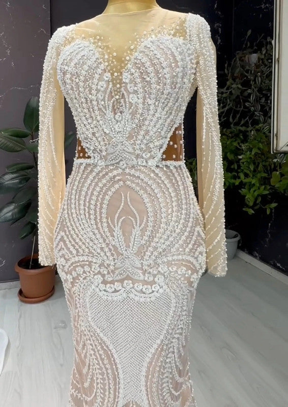 Magnifique Robe de Mariée Sirène Luxury