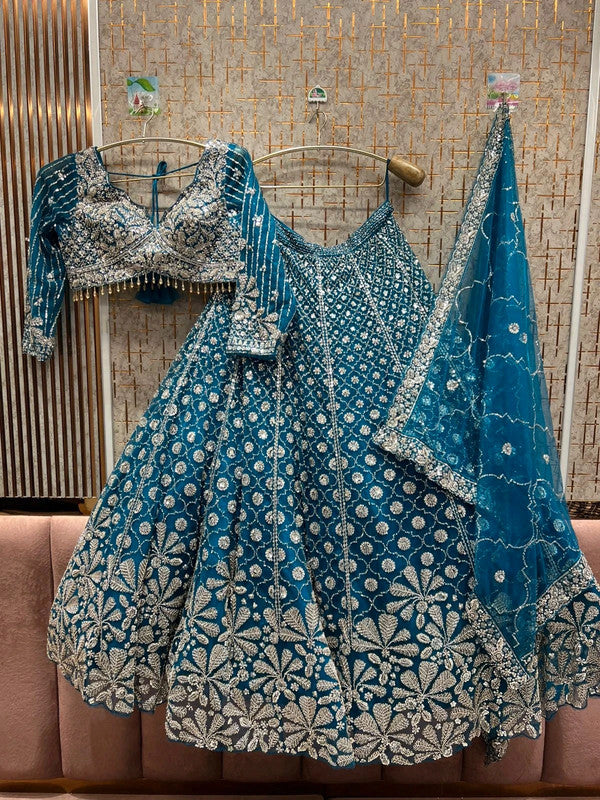 Magnifique Lehenga Bleu Luxury