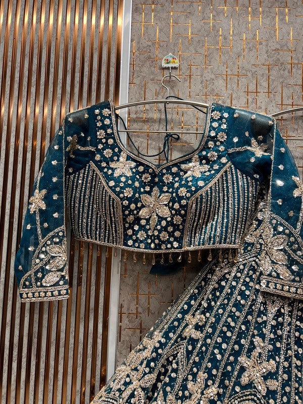 Magnifique Lehenga Bleu Luxury