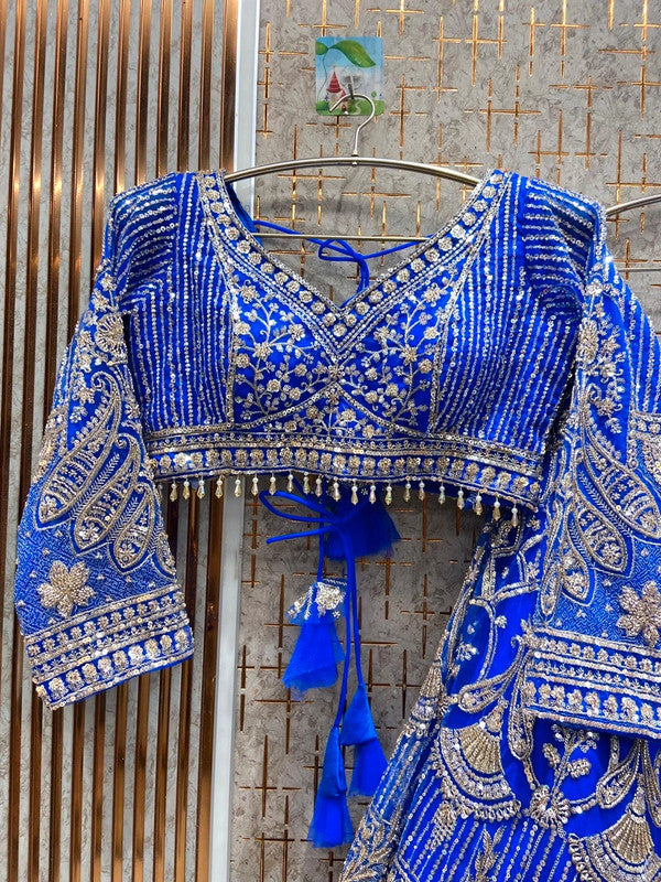 Magnifique Lehenga Bleu Luxury