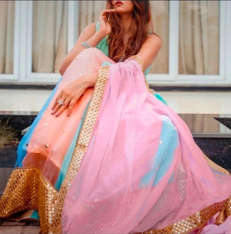 Magnifique Lehenga Multicolores Luxury