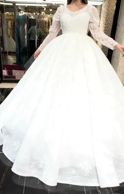 Magnifique Robe de Mariée Princesse Luxury