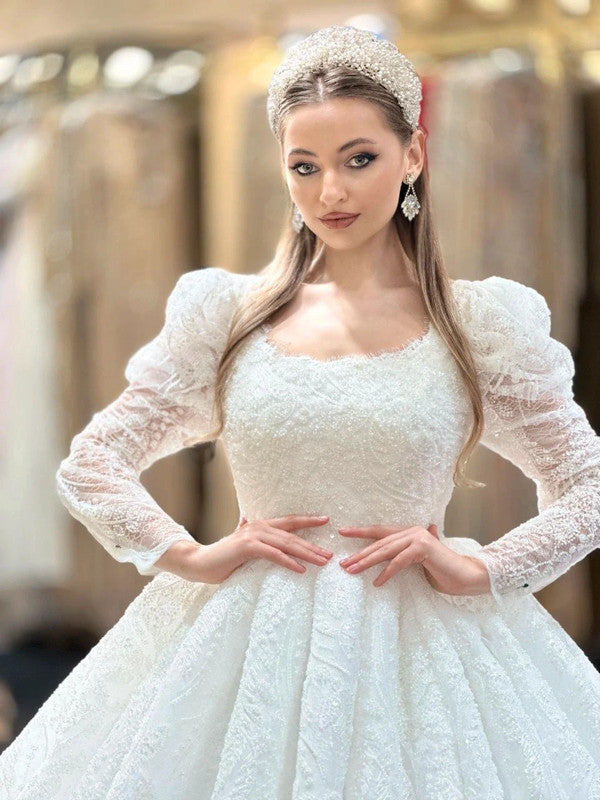 Magnifique Robe de Mariée Princesse Luxury