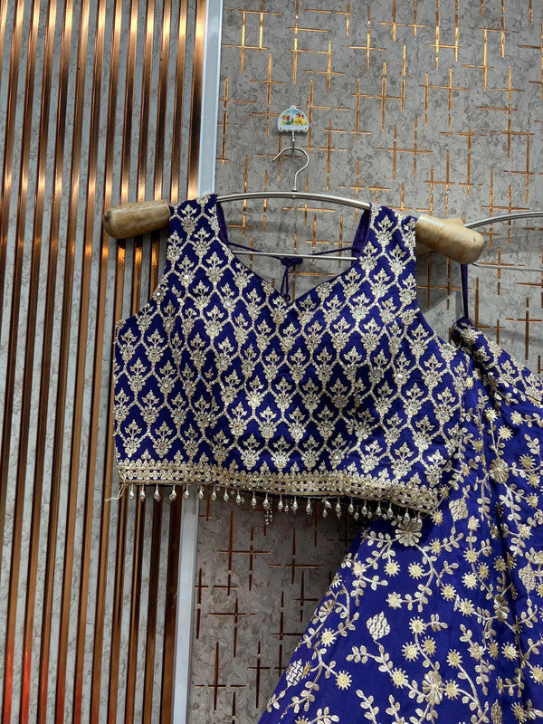 Magnifique Lehenga Luxury Violet