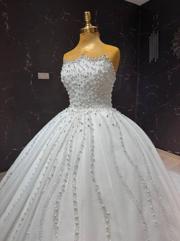 Magnifique Robe de Mariée Princesse Luxury