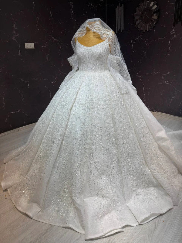 Magnifique Robe de Mariée Princesse Luxury
