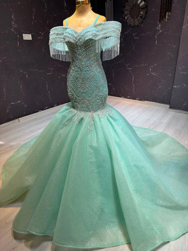 Magnifique Robe de Mariée Sirène Luxury