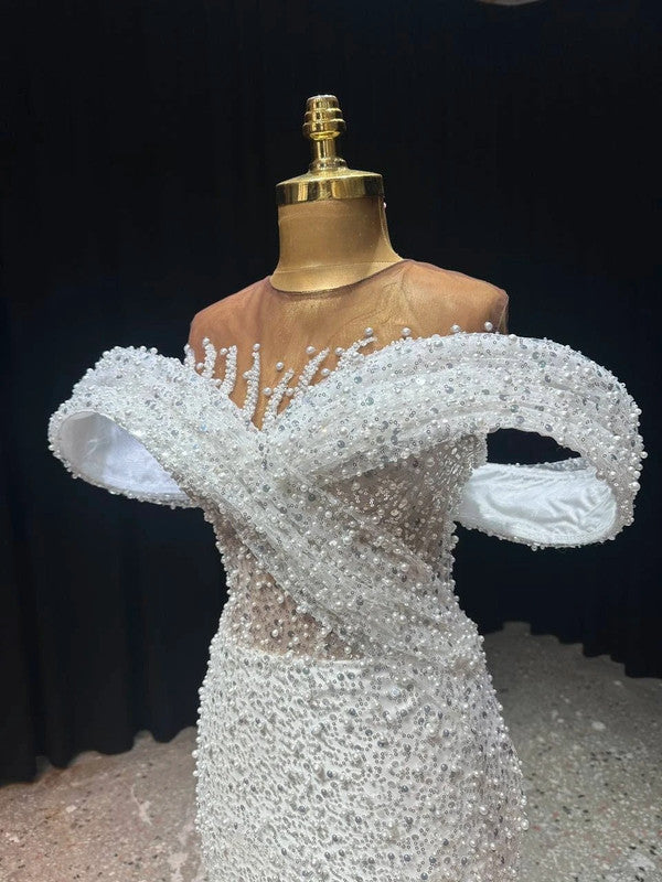 Magnifique Robe de Mariée Sirène Jamais Porté