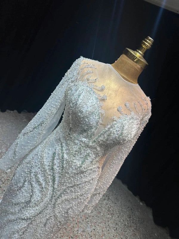 Magnifique Robe de Mariée Sirène Jamais Portée