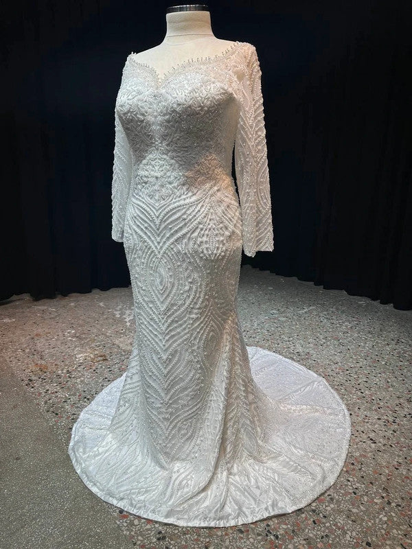 Magnifique Robe de Mariée Sirène Jamais Portée