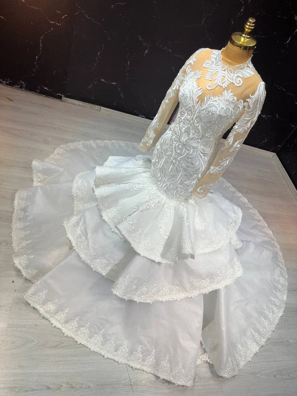 Magnifique Robe de Mariée Sirène Jamais Portée