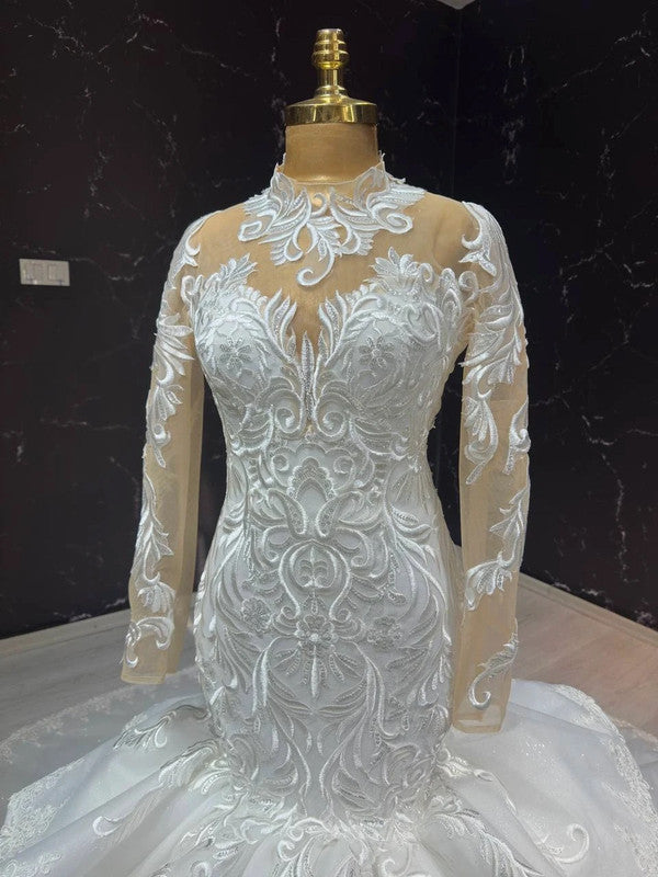 Magnifique Robe de Mariée Sirène Jamais Portée