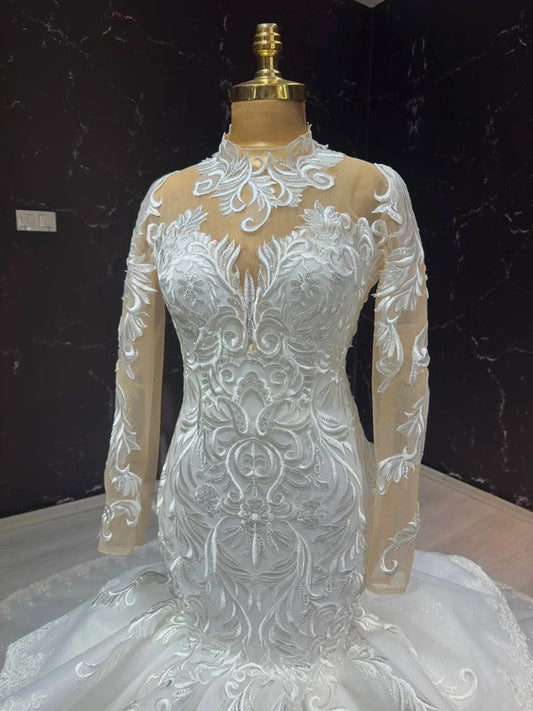 Magnifique Robe de Mariée Sirène Jamais Portée