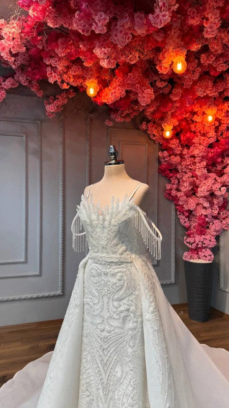 Magnifique Robe de Mariée Sirène Jamais Portée