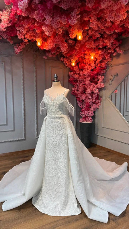 Magnifique Robe de Mariée Sirène Jamais Portée