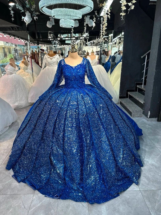 Magnifique Robe de Mariée Princesse Bleu Jamais Portée