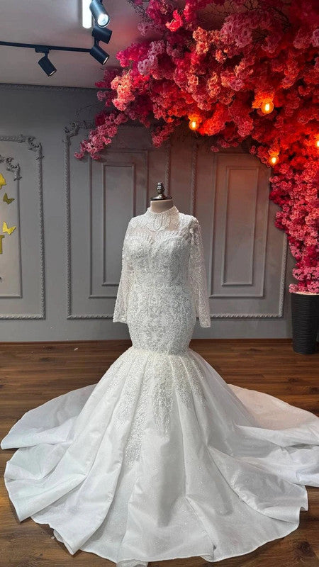 Magnifique Robe de Mariée Sirène Jamais Portée