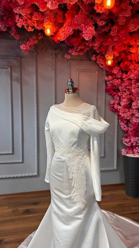 Magnifique Robe de Mariée Sirène Jamais Portée