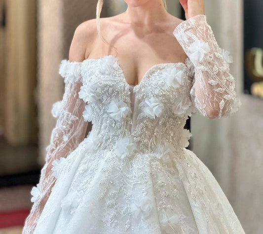 Magnifique Robe de Mariée Princesse Jamais Portée