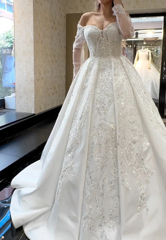 Magnifique Robe de Mariée Princesse Luxury Jamais Portée