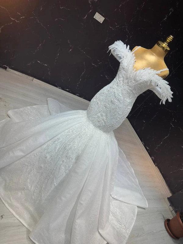 Magnifique Robe de Mariée Sirène