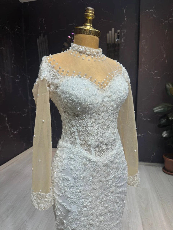 Magnifique Robe de Mariée Sirène