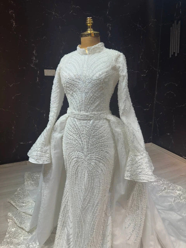 Magnifique Robe de Mariée Sirène