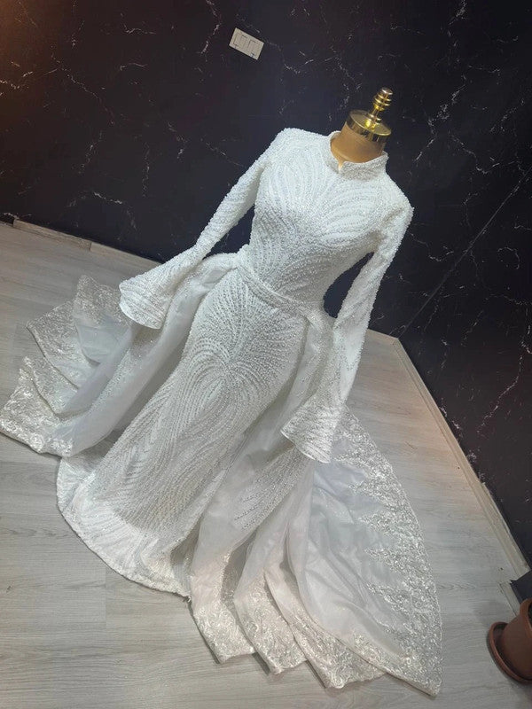 Magnifique Robe de Mariée Sirène