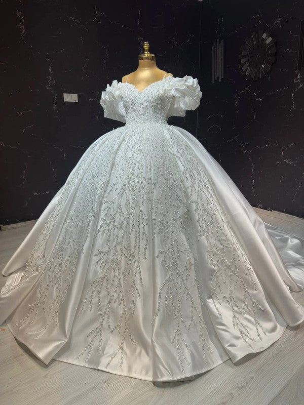 Magnifique Robe de Mariée Princesse Luxury