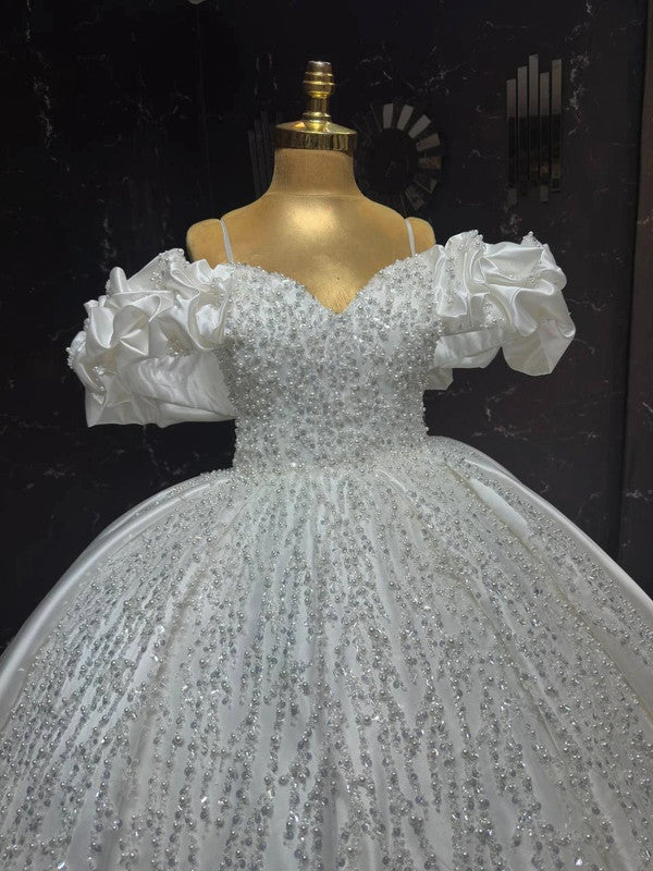 Magnifique Robe de Mariée Princesse Luxury