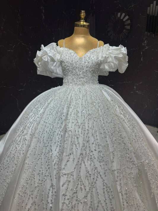 Magnifique Robe de Mariée Princesse Luxury