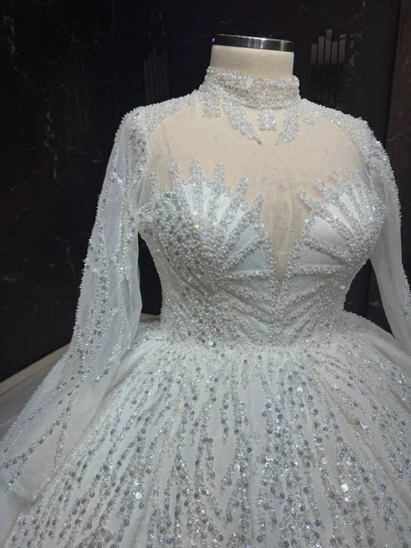 Magnifique Robe de Mariée Princesse Luxury