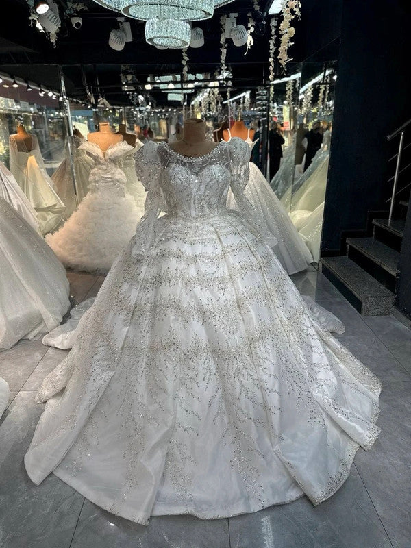 Magnifique Robe de Mariée Princesse Luxury