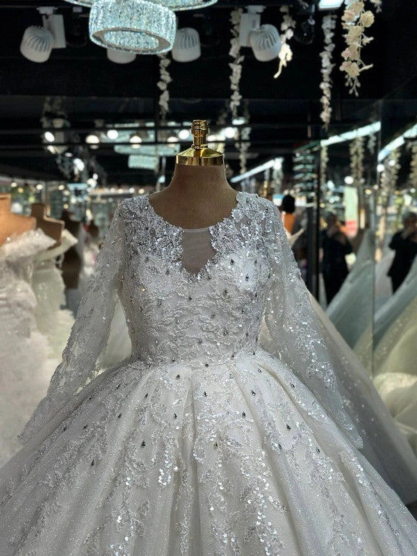 Magnifique Robe de Mariée Princesse Luxury