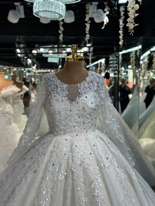 Magnifique Robe de Mariée Princesse Luxury