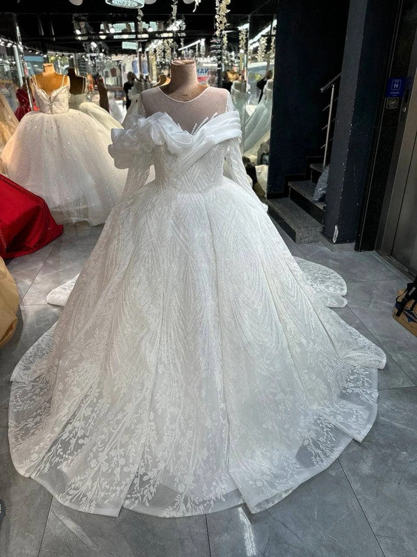 Magnifique Robe de Mariée Princesse Luxury